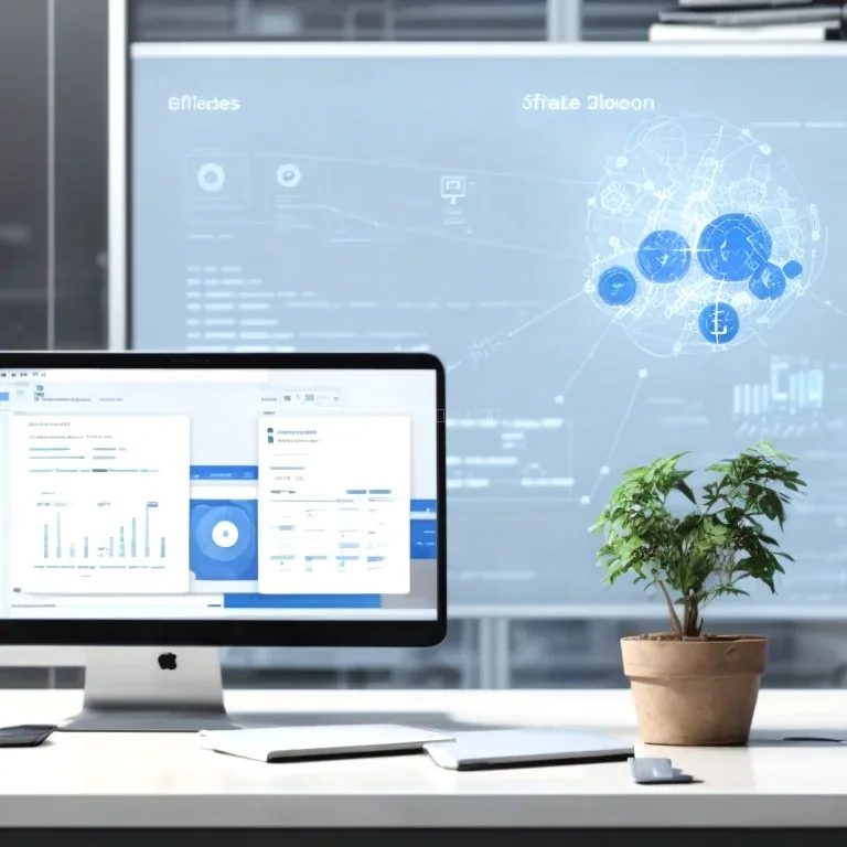 Illustration of automated business workflows