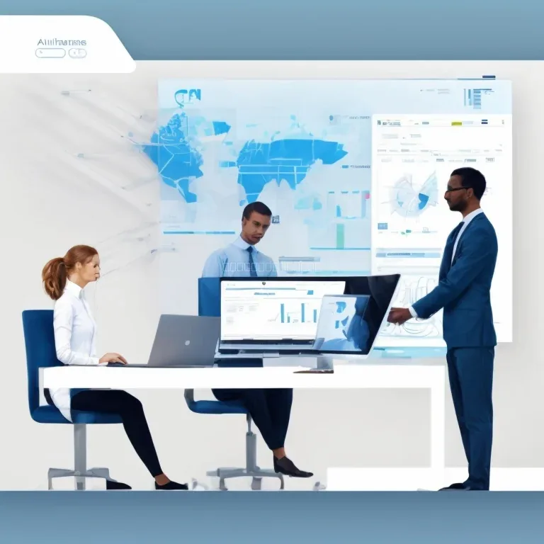 Engineers collaborating on AI automation platform